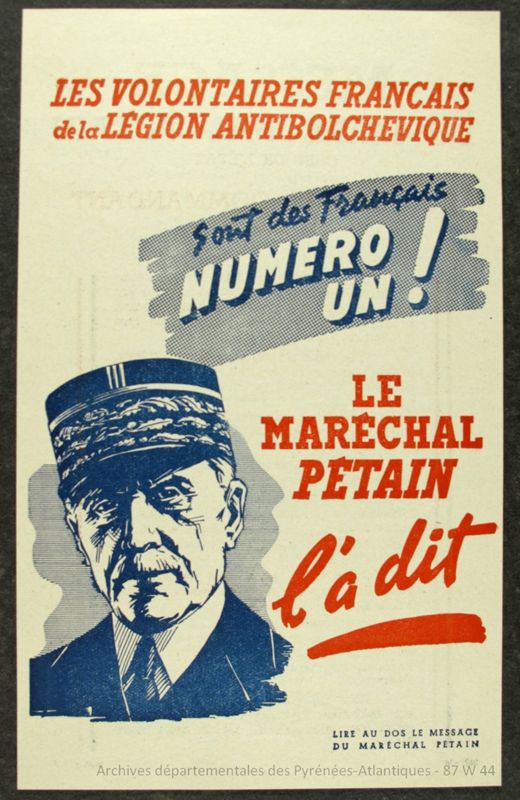 Tract pro-LVF visé à Pau avant édition