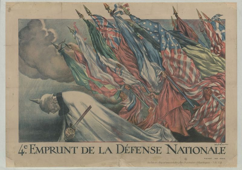Affiche du 4e emprunt de défense nationale (7 Fi 338)
